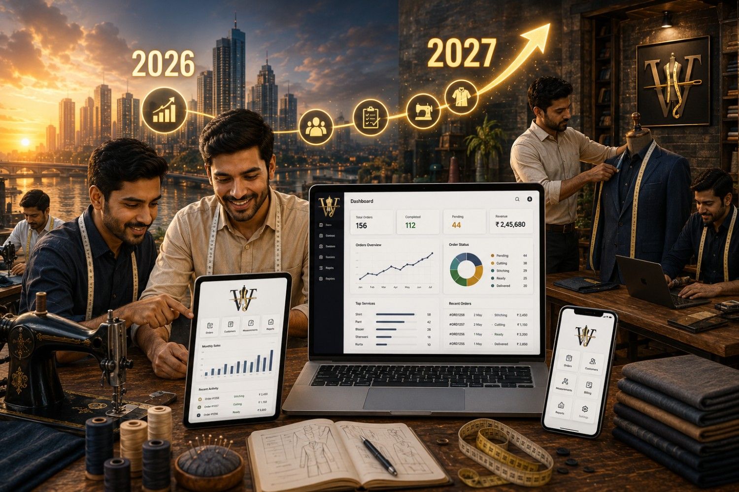 भारत का सबसे बेहतरीन टेलर मैनेजमेंट सॉफ्टवेयर 2026 – किफायती कीमत में हिंदी और गुजराती भाषा सपोर्ट के साथ